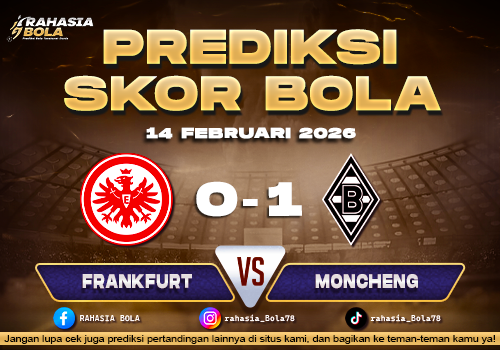 Prediksi Skor Bola Frankfurt vs Moncheng 14 Februari 2026
