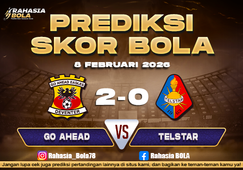 Prediksi Skor Bola Go Ahead vs Telstar 8 Februari 2026