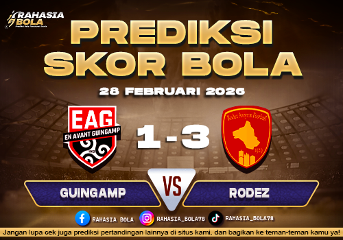 Prediksi Skor Bola Guingamp vs Rodez 28 Februari 2026