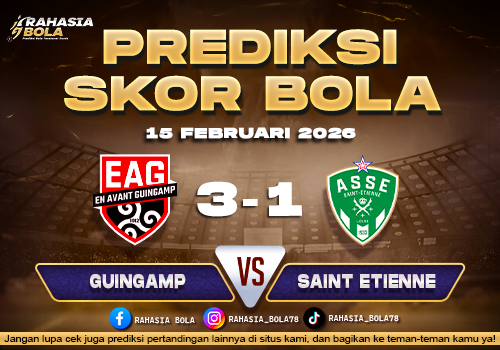 Prediksi Skor Bola Guingamp vs Saint Etienne 15 Februari 2026