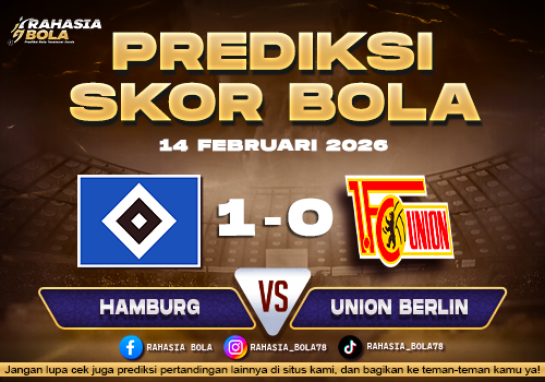 Prediksi Skor Bola Hamburg vs Union Berlin 14 Februari 2026