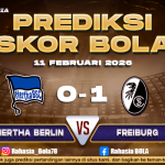 Prediksi Skor Bola Hertha Berlin vs Freiburg 11 Februari 2026