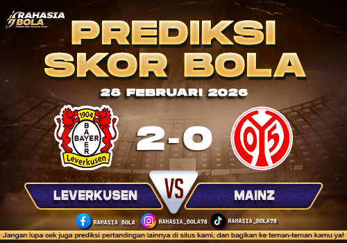 Prediksi Skor Bola Leverkusen vs Mainz 28 Februari 2026