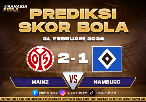 Prediksi Skor Bola Mainz vs Hamburg 21 Februari 2026