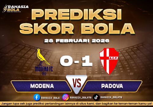 Prediksi Skor Bola Modena vs Padova 28 Februari 2026
