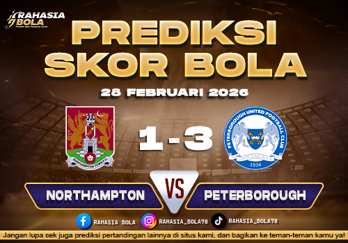 Prediksi Skor Bola Northampton vs Peterborough 28 Februari 2026