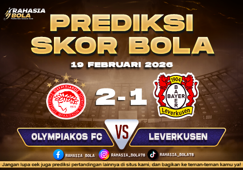Prediksi Skor Bola Olympiakos FC vs Leverkusen 19 Februari 2026