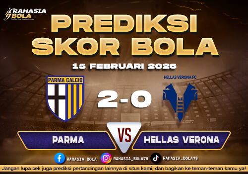 Prediksi Skor Bola Parma vs Hellas Verona 15 Februari 2026