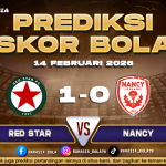 Prediksi Skor Bola Red Star vs Nancy 14 Februari 2026