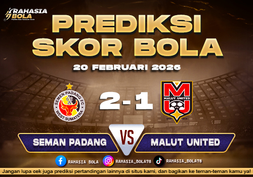 Prediksi Skor Bola Semen Padang vs Malut Utd 20 Februari 2026