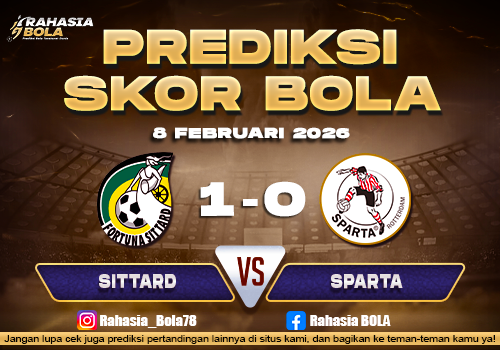 Prediksi Skor Bola Sittard vs Sparta 8 Februari 2026