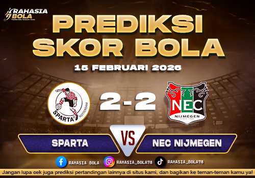 Prediksi Skor Bola Sparta vs NEC 15 Februari 2026