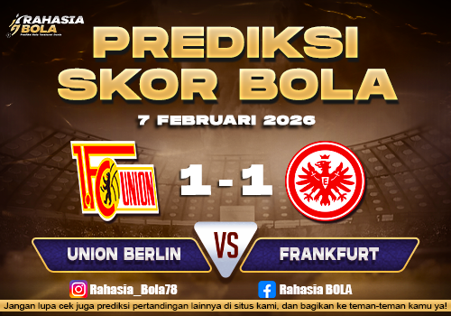 Prediksi Skor Bola Union Berlin vs Frankfurt 7 Februari 2026