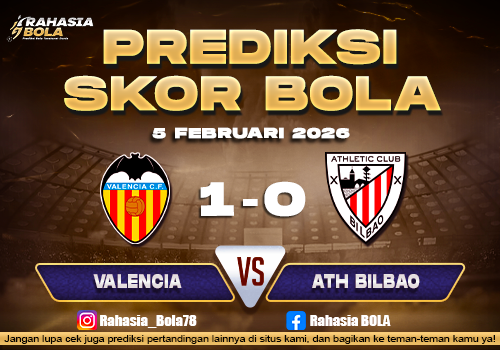 Prediksi Skor Bola Valencia vs Ath.Bilbao 5 Februari 2026