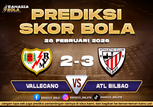 Prediksi Skor Bola Vallecano vs Ath.Bilbao 28 Februari 2026
