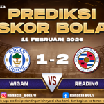 Prediksi Skor Bola Wigan vs Reading 11 Februari 2026