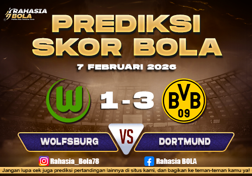 Prediksi Skor Bola Wolfsburg vs Dortmund 7 Februari 2026