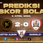 Prediksi EFL League One Burton Albion vs Barnsley 3 April 2026