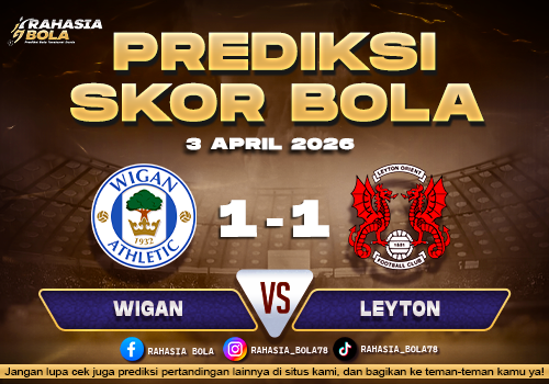 Prediksi EFL League One Wigan vs Leyton 3 April 2026