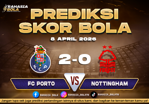 Prediksi Europa League Porto vs Nottingham 8 April 2026