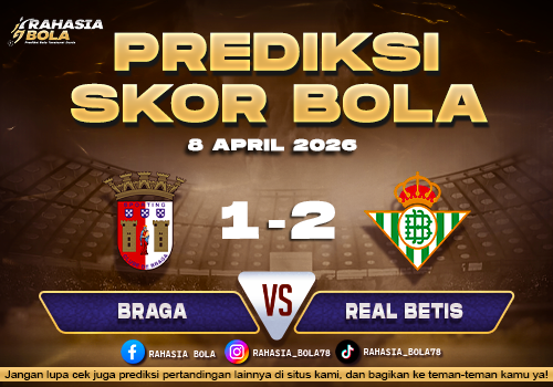 Prediksi Hasil Match Braga vs Real Betis 8 April 2026