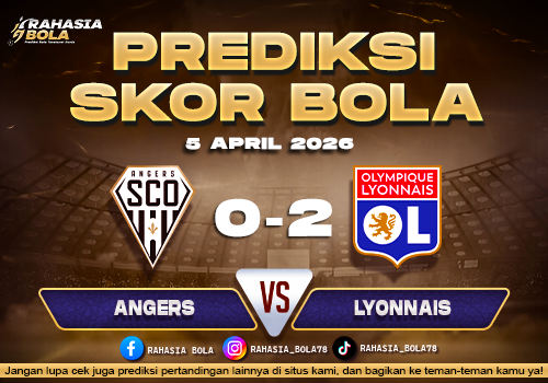 Prediksi Liga 1 Prancis Angers vs Lyon 5 April 2026