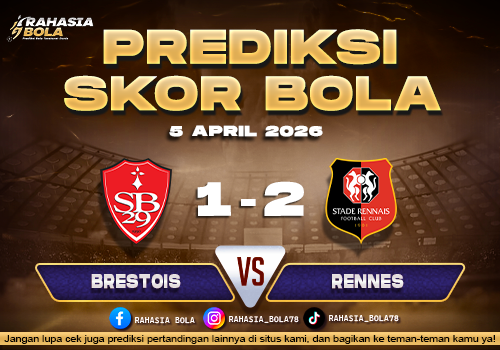 Prediksi Liga 1 Prancis Brestois vs Rennes 5 April 2026