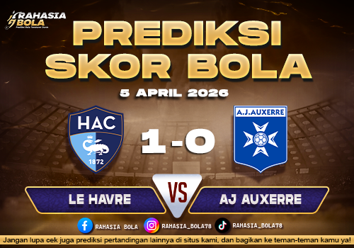 Prediksi Liga 1 Prancis Le Havre vs Auxerre 5 April 2026