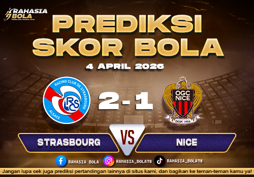 Prediksi Liga 1 Prancis Strasbourg vs Nice 4 April 2026
