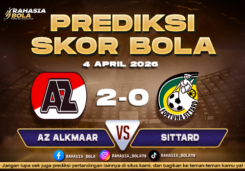 Prediksi Liga Belanda AZ Alkmaar vs Sittard 4 April 2026