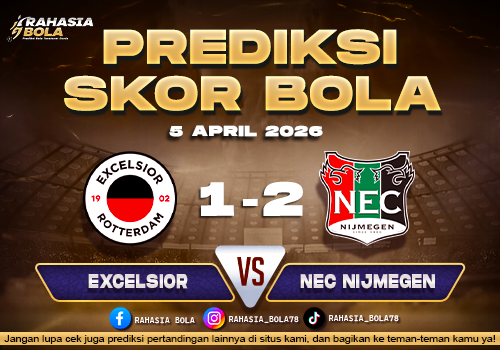 Prediksi Liga Belanda Excelsior vs NEC 5 April 2026
