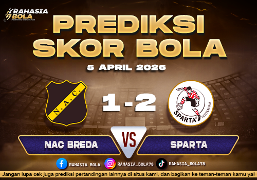 Prediksi Liga Belanda NAC Breda vs Sparta 5 April 2026
