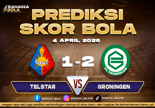 Prediksi Liga Belanda Telstar vs Groningen 4 April 2026