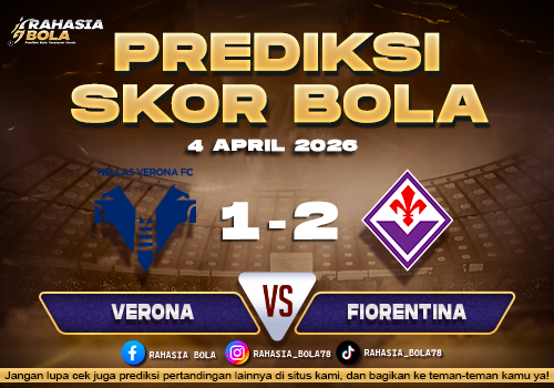 Prediksi Liga Italia Verona vs Fiorentina 4 April 2026