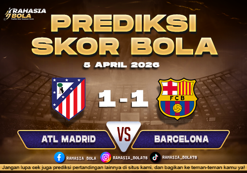 Prediksi Liga Spanyol Atl Madrid vs Barcelona 5 April 2026