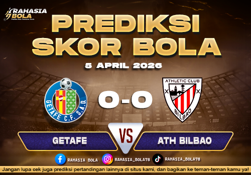 Prediksi Liga Spanyol Getafe vs Ath Bilbao 5 April 2026