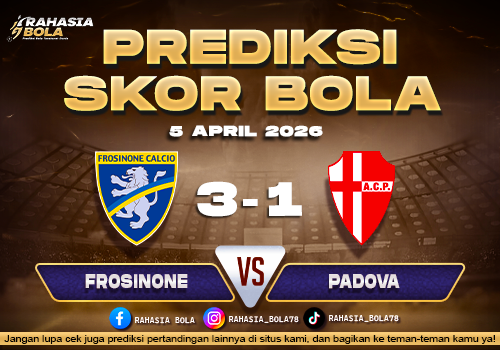 Prediksi Serie B Italia Frosinone vs Padova 5 April 2026