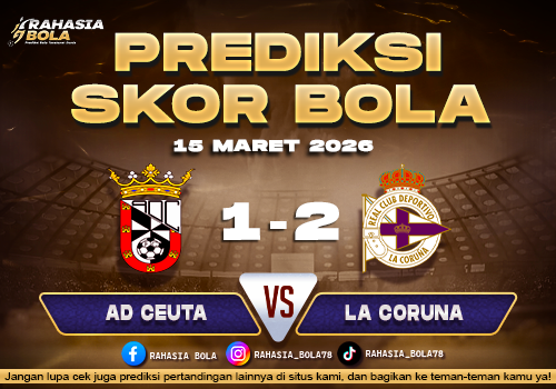 Prediksi Skor Bola AD Ceuta vs La Coruna 15 Maret 2026