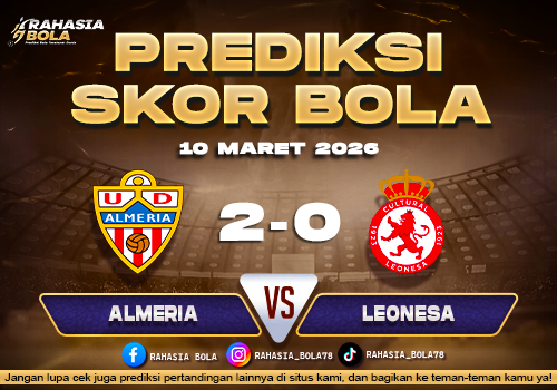 Prediksi Skor Bola Almeria vs Leonesa 10 Maret 2026