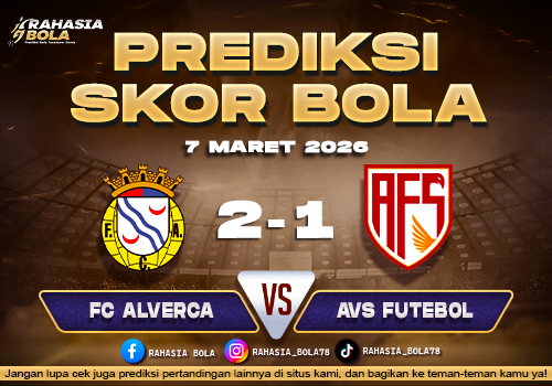 Prediksi Skor Bola Alverca vs AVS Futebol 7 Maret 2026