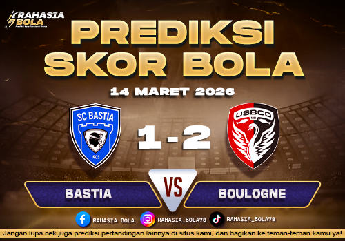 Prediksi Skor Bola Bastia vs Boulogne 14 Maret 2026