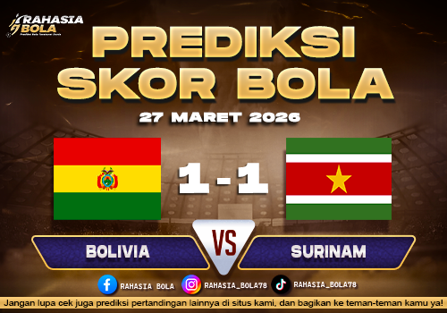 Prediksi Skor Bola Bolivia vs Surinam 27 Maret 2026