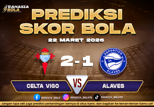 Prediksi Skor Bola Celta Vigo vs Alaves 22 Maret 2026