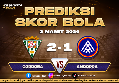 Prediksi Skor Bola Cordoba vs Andorra 3 Maret 2026