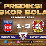 Prediksi Skor Bola Heidenheim vs Leverkusen 21 Maret 2026