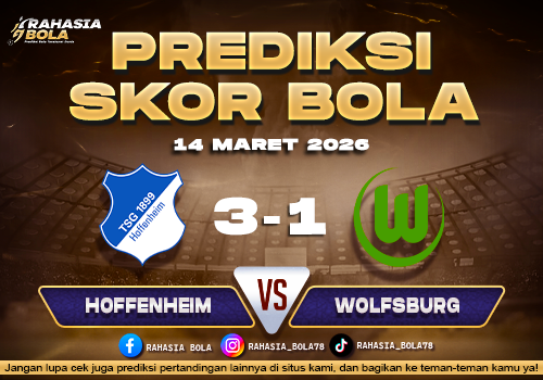 Prediksi Skor Bola Hoffenheim vs Wolfsburg 14 Maret 2026