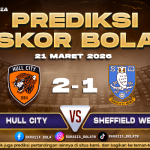 Prediksi Skor Bola Hull City vs Sheffield Wed 21 Maret 2026