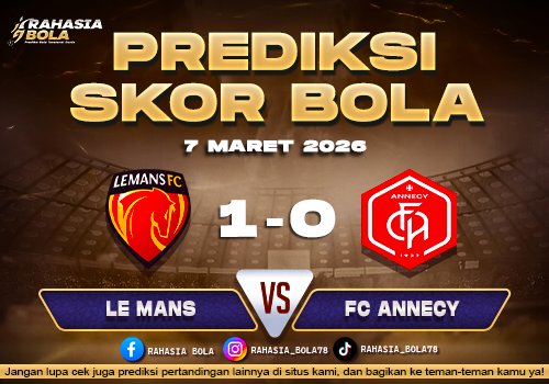 Prediksi Skor Bola Le Mans vs Annecy 7 Maret 2026