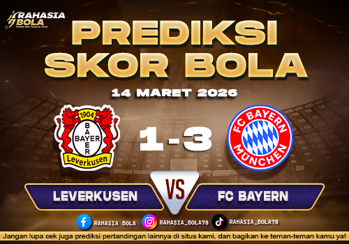 Prediksi Skor Bola Leverkusen vs Bayern Munich 14 Maret 2026