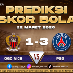 Prediksi Skor Bola OGC Nice vs PSG 22 Maret 2026